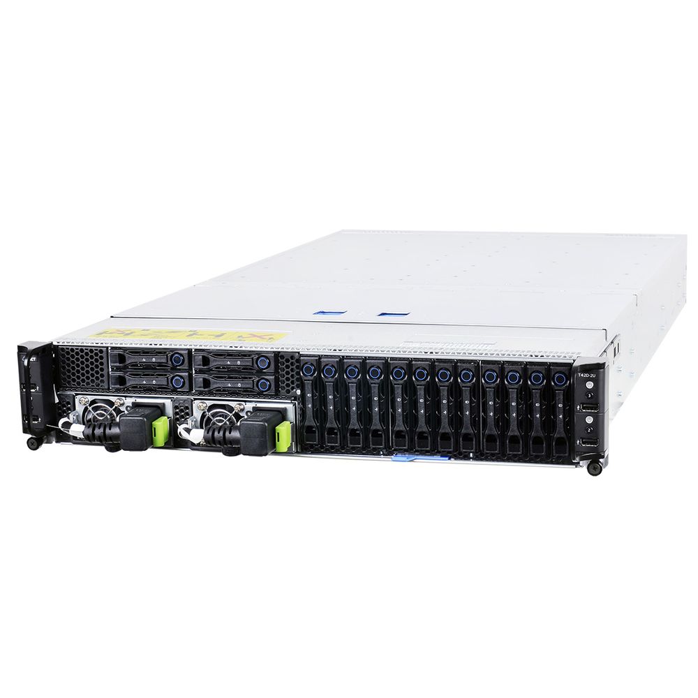 Серверная платформа Quanta QuantaPlex T42D-2U 16x2.5" Rack 2U, 1S5DZZZ0STS
