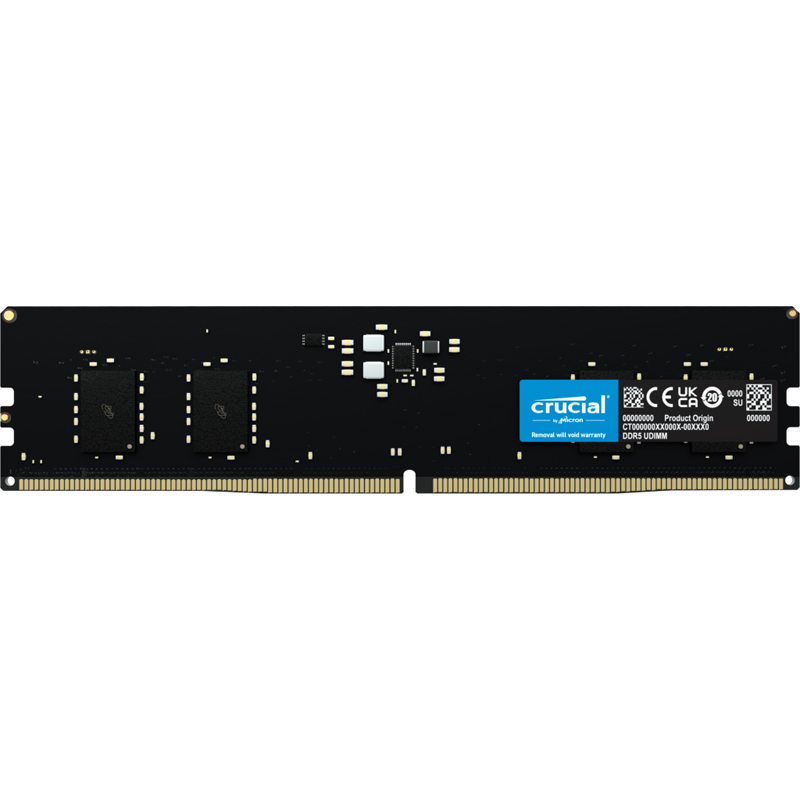 Модуль памяти Crucial by Micron 16Гб DIMM DDR5 4800МГц, CT16G48C40U5