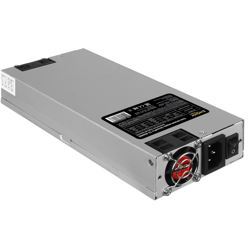 Блок питания серверный Exegate ServerPRO-1U-500ADS 1U 80 PLUS 500 Вт, EX237311RUS