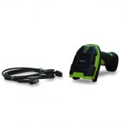 Ручной проводной сканер штрих-кодов Zebra DS3608SR светодиодный Чёрно-зелёный, DS3608-SR3U4600VZW