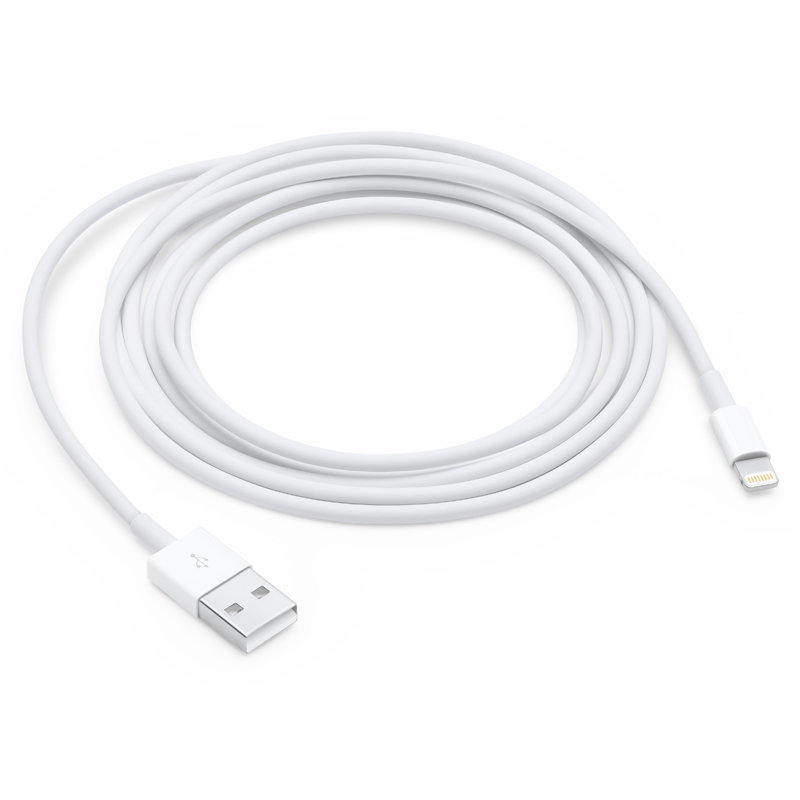 USB кабель Apple Lightning -> USB 2.0 Type A (M) 2 м, MD819ZM/A