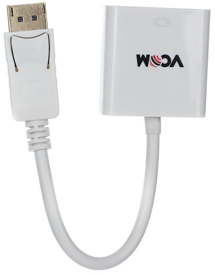 Видео кабель vcom DisplayPort (M) -> DVI-I (F) 0.15 м, CG602