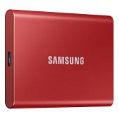 Внешний диск SSD Samsung T7 1 ТБ 1.8&quot; USB 3.2 красный, MU-PC1T0R/WW