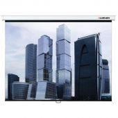 Экран настенно-потолочный Lumien Eco Picture 150x150 см 1:1 ручное управление, LEP-100101