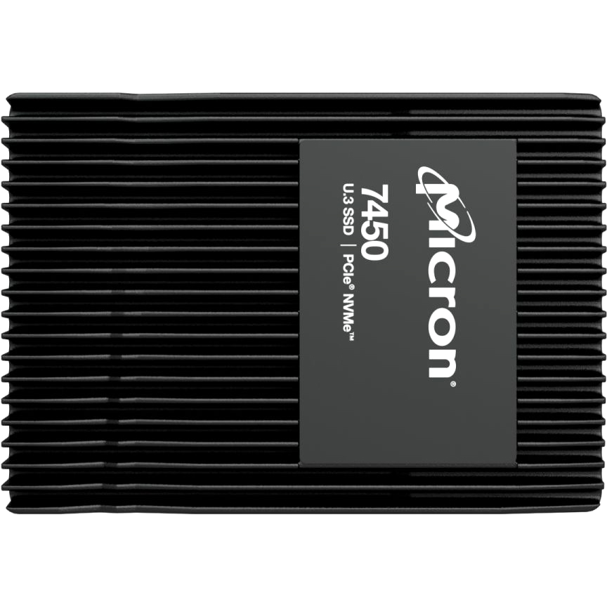 Диск SSD Micron 7450 PRO U.3 (2.5" 15 мм) 7.68 ТБ PCIe 4.0 NVMe x4, MTFDKCC7T6TFR-1BC1ZABYY