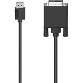 Видеокабель Hama Essential Line DisplayPort (M) -&gt; DVI-D Dual Link (M) 1,5 м, 00200713