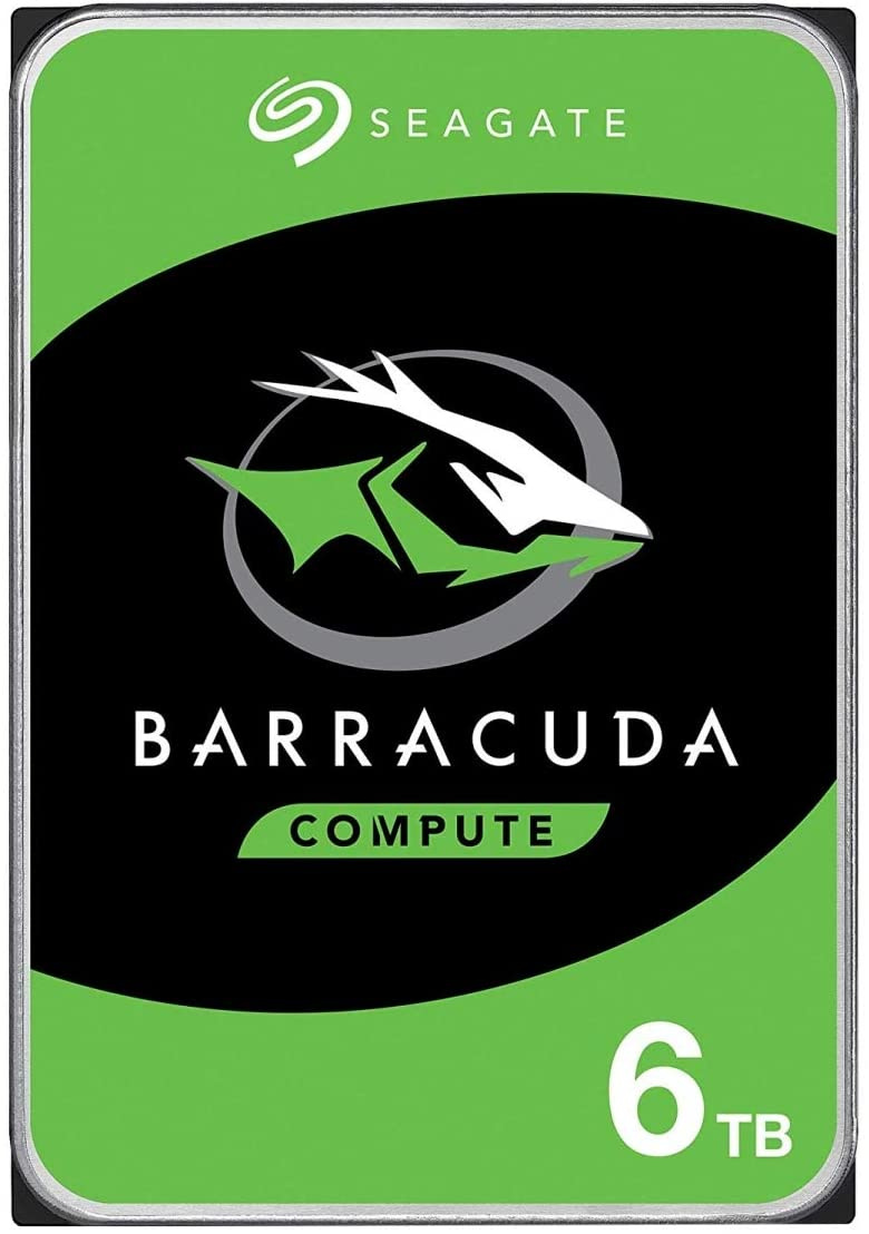 Диск HDD Seagate BarraCuda SATA 3.5" 6 ТБ, ST6000DM003
