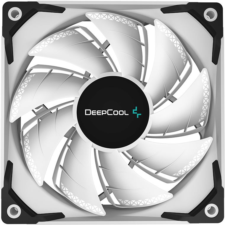 Корпусный вентилятор DeepCool TF 120S 120 мм 4-pin, TF 120S WHITE