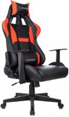 Кресло для геймеров ZOMBIE Game Penta чёрно-красный, эко.кожа, ZOMBIE GAME PENTA BR
