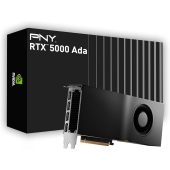 Вид Видеокарта PNY Quadro RTX 5000 Ada GDDR6 ECC 32GB, VCNRTX5000ADA-PB