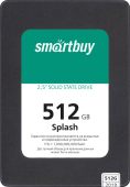 Диск SSD SmartBuy Splash 2.5&quot; 512 ГБ SATA, SBSSD-512GT-MX902-25S3