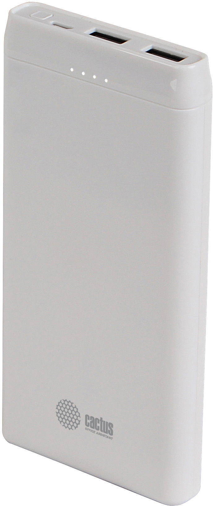 Портативный аккумулятор Power Bank CACTUS PBFSMT белый, CS-PBFSMT-10000