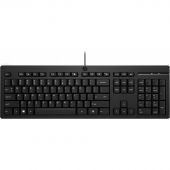 Клавиатура мембранная HP 125 Проводная чёрный, 266C9AA