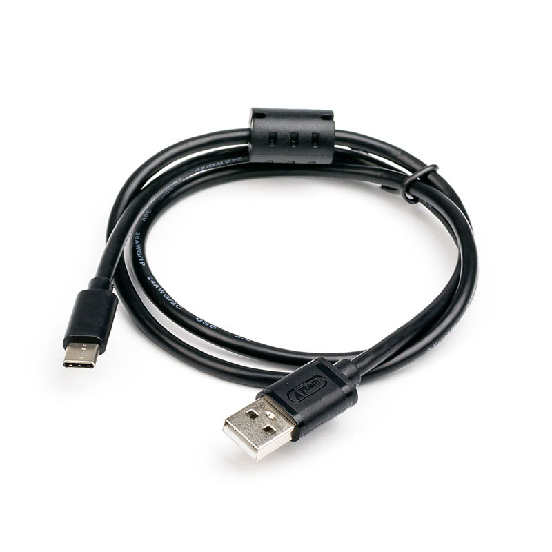 USB кабель ATCOM USB Type C (M) -> USB Type A (M) 1,8 м, AT6255