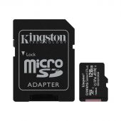 Карта памяти Kingston Canvas Select Plus + adapter microSDXC UHS-I Class 1 128GB, SDCS2/128GB