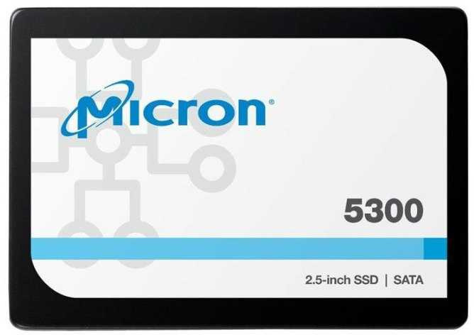 Диск SSD Micron 5300 PRO 2.5" 960 ГБ SATA, MTFDDAK960TDS-1AW1ZABYY
