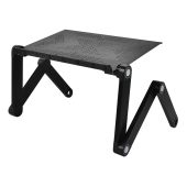 Вид Стол для ноутбука CACTUS LS-X3 для дома и офиса Чёрный/чёрный, CS-LS-X3