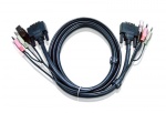 KVM-кабель ATEN 3 м, 2L-7D03U