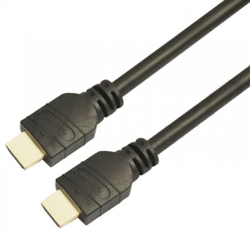 Видео кабель LAZSO HDMI (M) -> HDMI (M) 10 м, WH-111(10M)