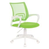 Кресло для операторов БЮРОКРАТ CH-W695NLT Зелёный, сетка/ткань, CH-W695NLT/SD/TW-18