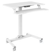 Вид Стол для ноутбука CACTUS FDE103 для дома и офиса Белый/белый, CS-FDE103WWT