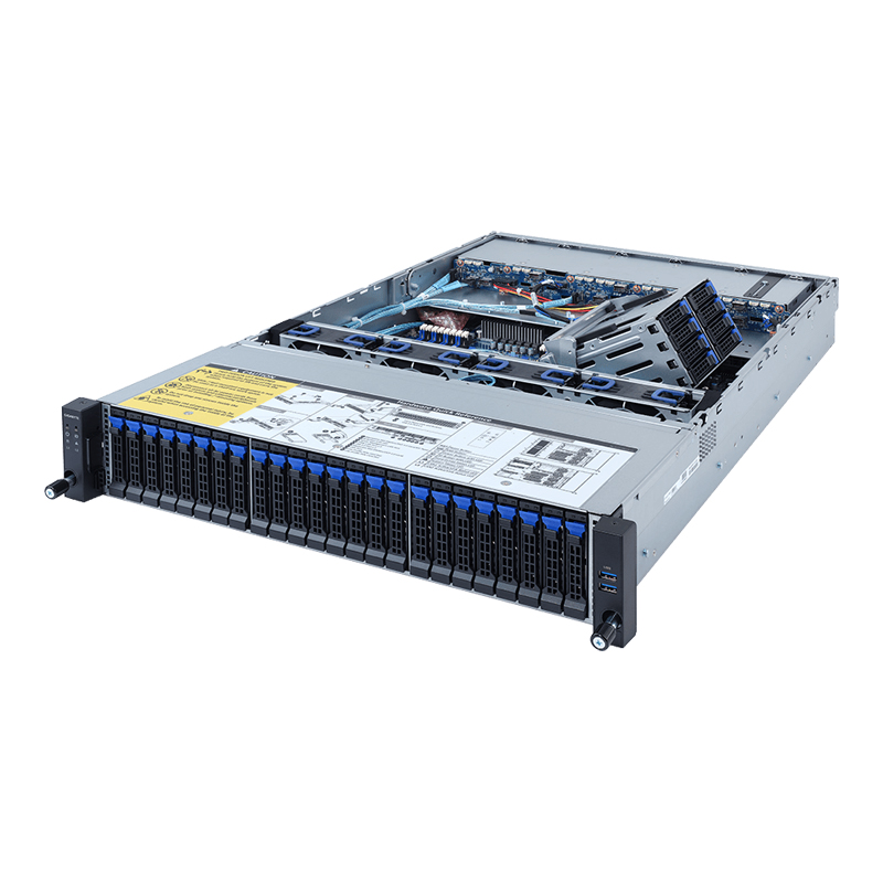 Серверная платформа Gigabyte R262-ZA0 24x2.5" Rack 2U, R262-ZA0