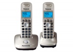 Вид DECT-телефон Panasonic KX-TG2512RU платиновый, KX-TG2512RUN