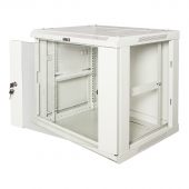 Настенный шкаф LANMASTER PRO 6U серый, TWT-CBWPG-6U-6X4-GY