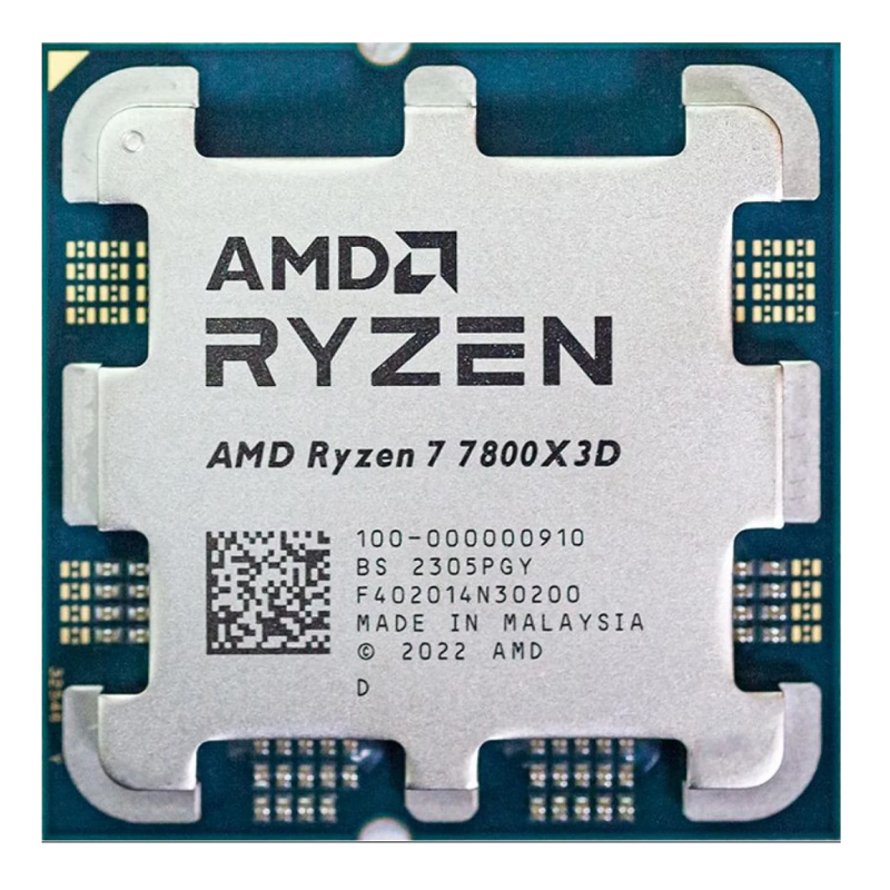 Процессор AMD Ryzen 7-7800X3D 4200МГц AM5, Oem, 100-000000910