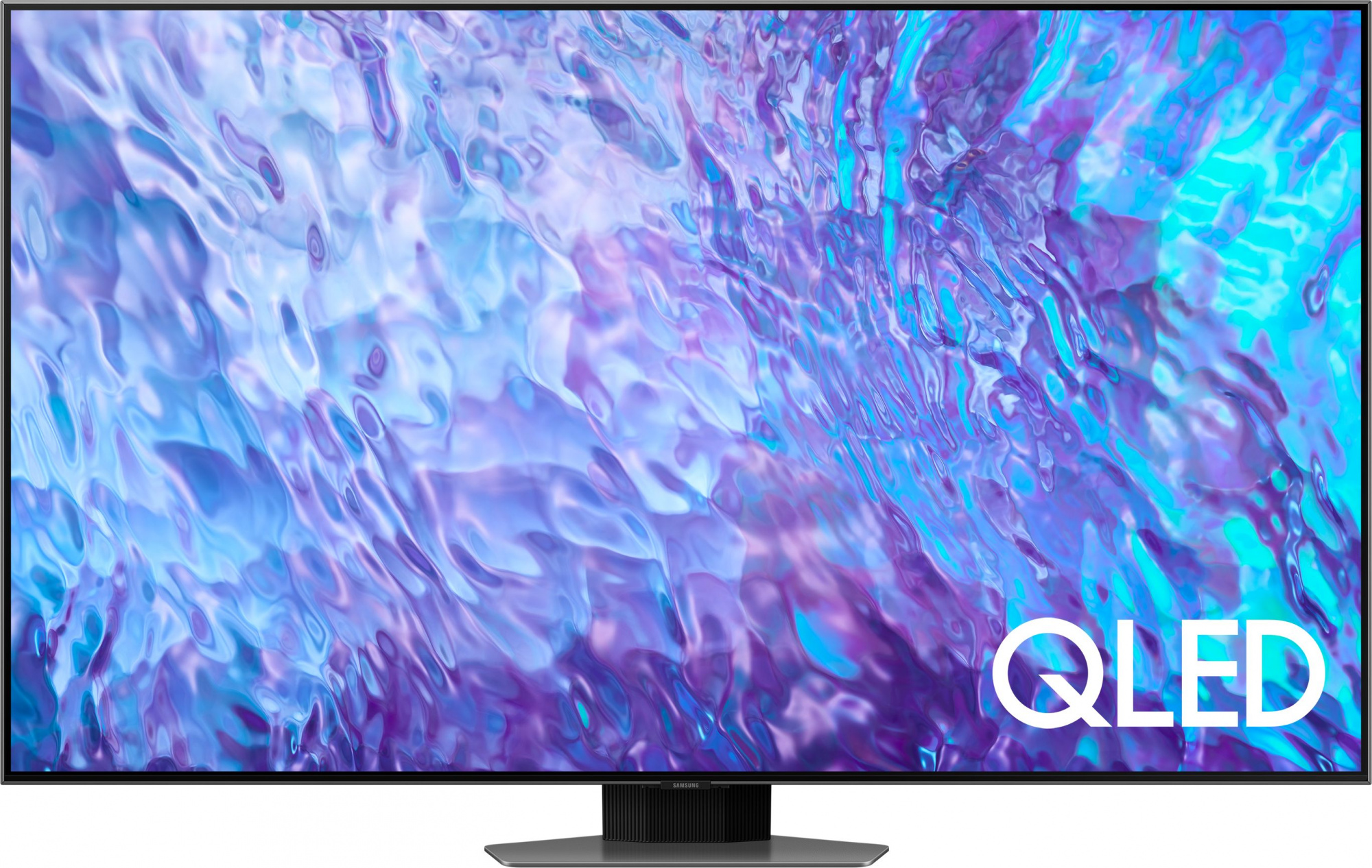 Телевизор Samsung QE75Q80CAUX 75" 3840x2160 (4K) серебристый, QE75Q80CAUXCE