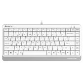 Клавиатура мембранная A4Tech Fstyler FKS11 Проводная серый, FKS11 WHITE