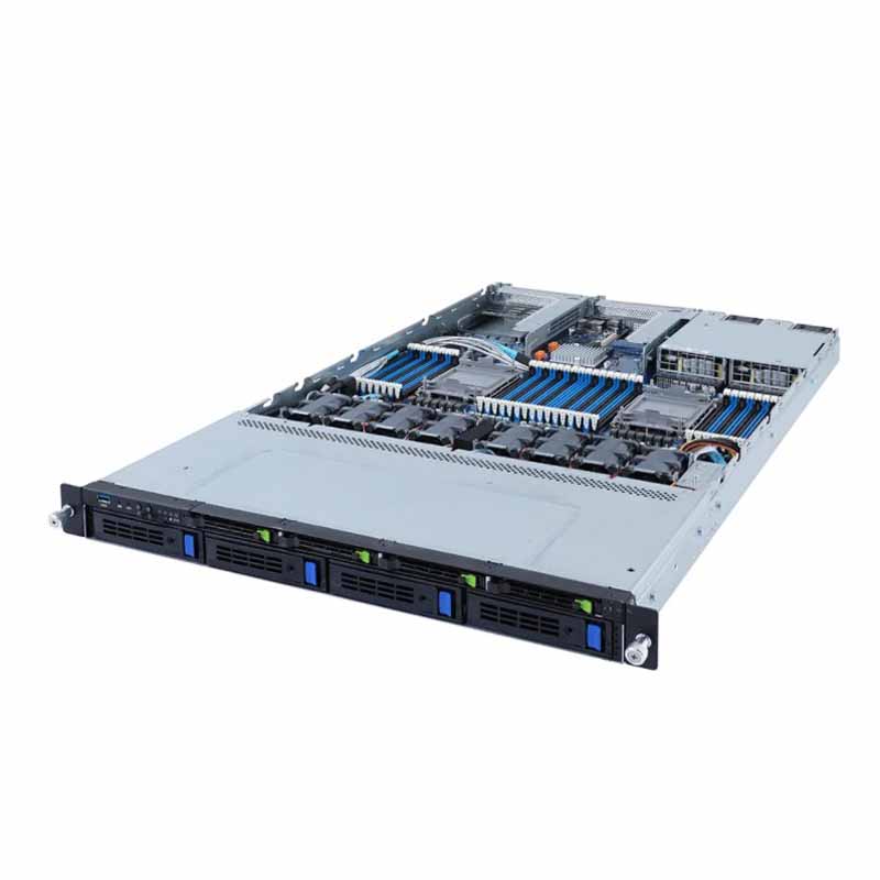 Серверная платформа Gigabyte R182-M80-rev.100 8x3.5" и 2.5" Rack 1U, R182-M80