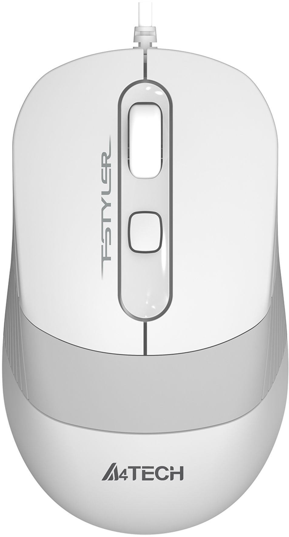 Мышь A4Tech Fstyler FM10S Проводная белый, FM10S USB WHITE