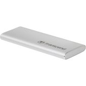 Внешний диск SSD Transcend ESD260C 500 ГБ Mini USB 3.1 серебристый, TS500GESD260C