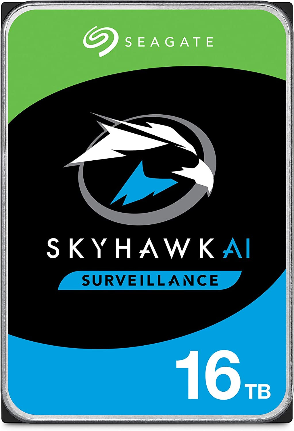 Диск HDD Seagate SkyHawk AI SATA 3.5" 16 ТБ, ST16000VE002