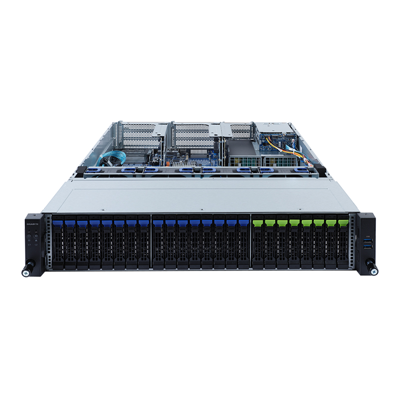 Серверная платформа Gigabyte R282-N80 24x2.5" Rack 2U, R282-N80