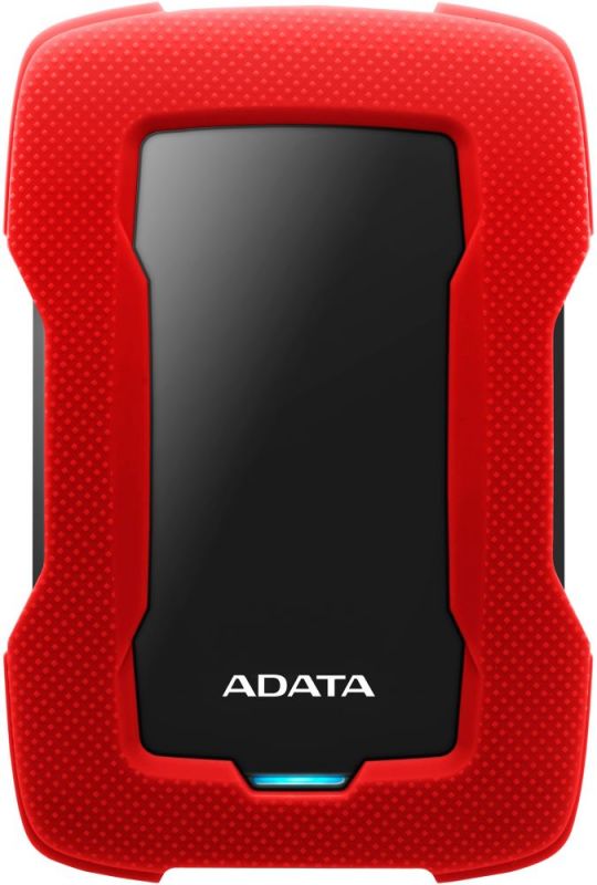 Внешний диск HDD ADATA HD330 1 ТБ 2.5" USB 3.1 красный, AHD330-1TU31-CRD