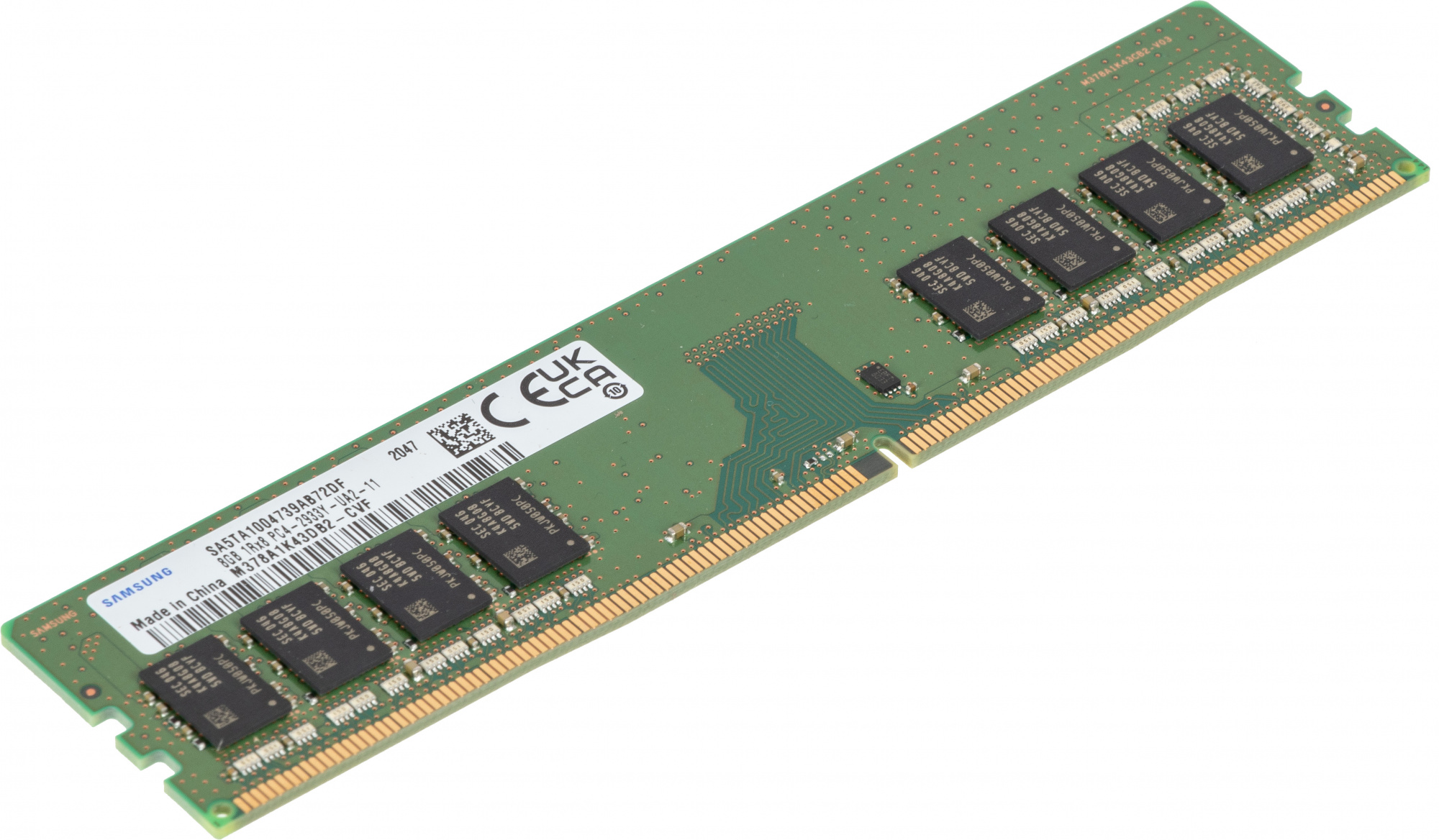 Модуль памяти Samsung M378A1K43DB2 8 ГБ DIMM DDR4 2933 МГц, M378A1K43DB2-CVF