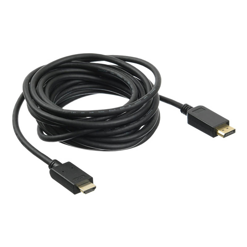 Видеокабель BURO DisplayPort (M) -> HDMI (M) 5 м, BHP DPP_HDMI-5
