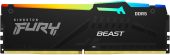 Модуль памяти Kingston Fury Beast 8 ГБ DIMM DDR5 5200 МГц, KF552C40BBA-8