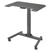 Вид Стол для ноутбука CACTUS FDE101 для дома и офиса Чёрный/чёрный, CS-FDE101BBK