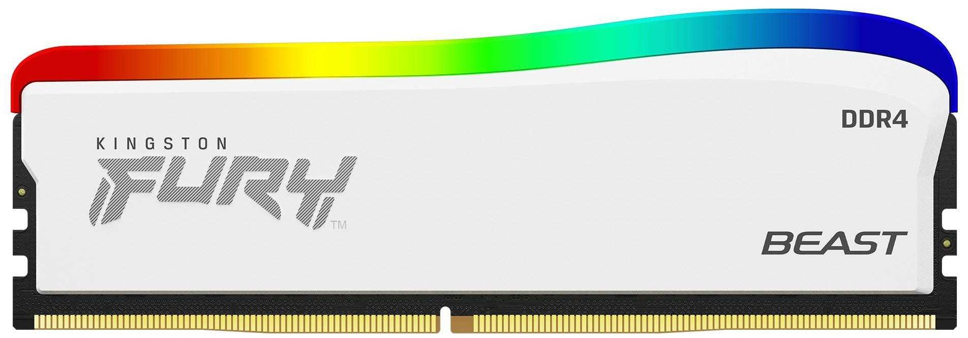 Модуль памяти Kingston Fury Beast 8 ГБ DIMM DDR4 3600 МГц, KF436C17BWA/8