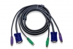 KVM-кабель ATEN 1.8 м, 2L-1001P/C