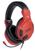 Наушники с микрофоном Nacon Bigben 3.5 мм красный, PS4OFHEADSETV3RED