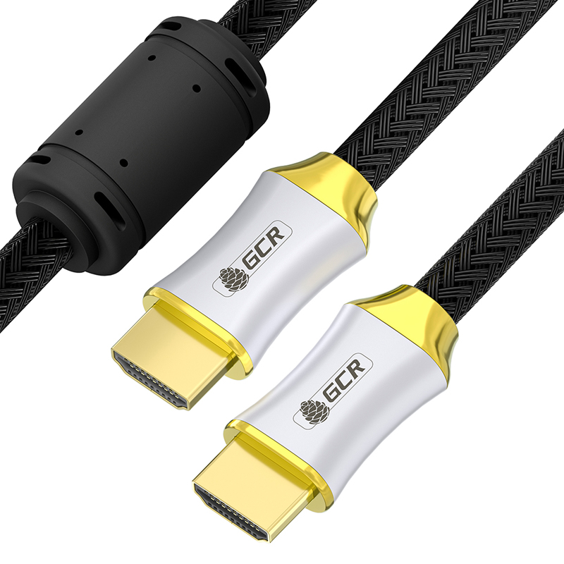 Видео кабель с Ethernet Greenconnect DELUX HM801 HDMI (M) -> HDMI (M) 2 м, GCR-51281