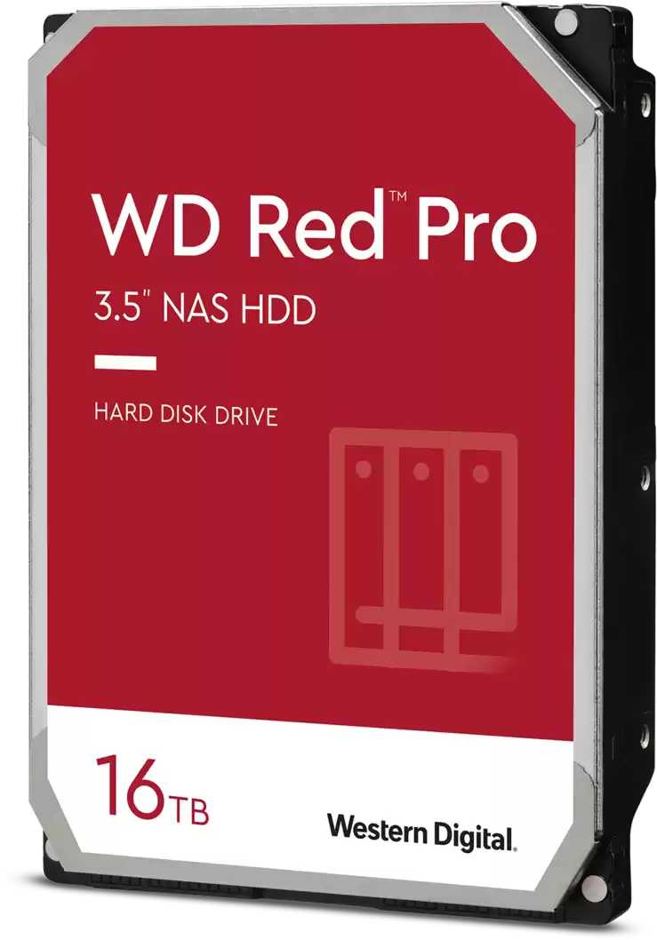 Диск HDD WD Red Pro SATA 3.5" 16 ТБ, WD161KFGX