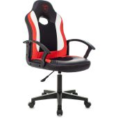 Вид Кресло для геймеров ZOMBIE 11LT Чёрно-красный, текстиль/эко.кожа, ZOMBIE 11LT RED