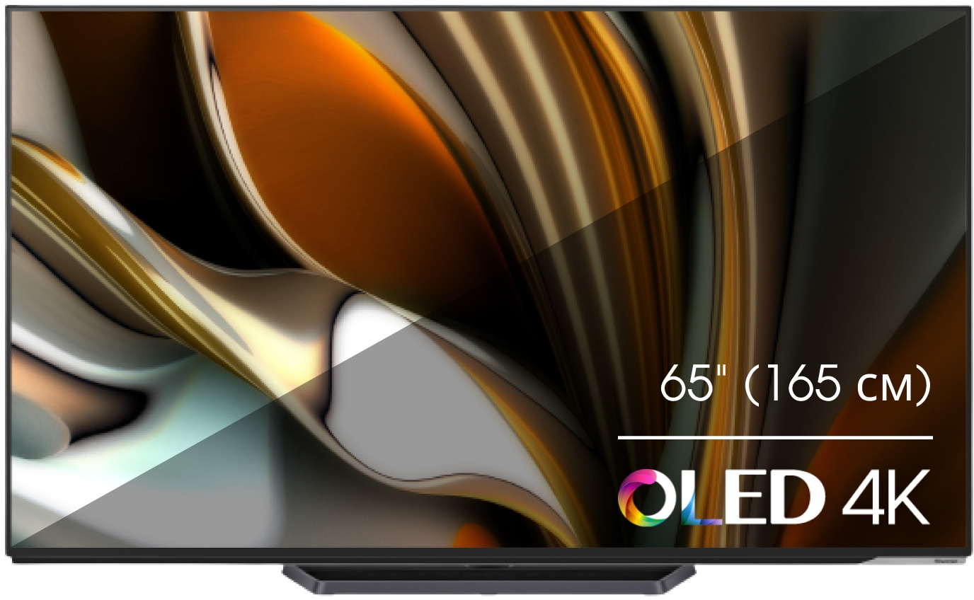 Телевизор Hisense 65A85H 65" 3840x2160 (4K) чёрный, 65A85H