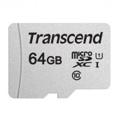 Карта памяти Transcend 300S microSDXC UHS-I Class 1 C10 64GB, TS64GUSD300S