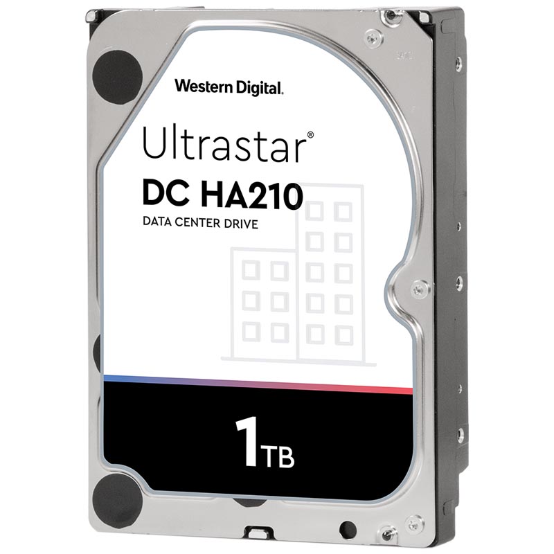 Диск HDD WD Ultrastar DC HA210 SATA 3.5" 1 ТБ, 1W10001